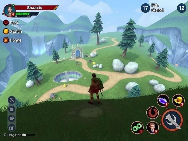 Saffron Champion S Path Gameplay Screenshot